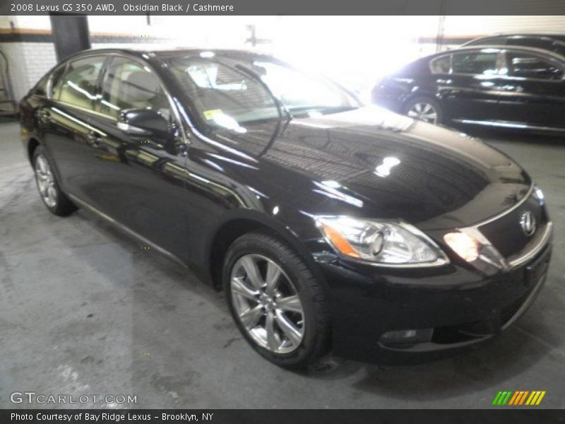 Obsidian Black / Cashmere 2008 Lexus GS 350 AWD