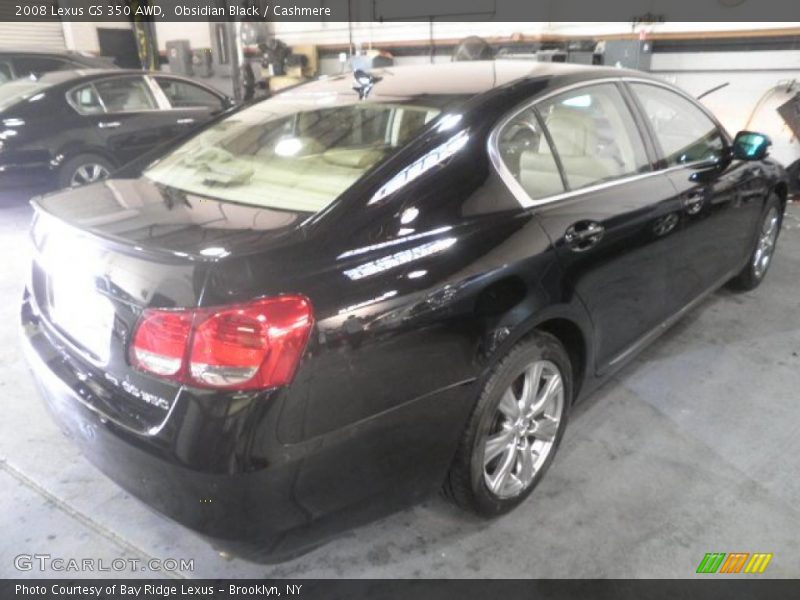 Obsidian Black / Cashmere 2008 Lexus GS 350 AWD