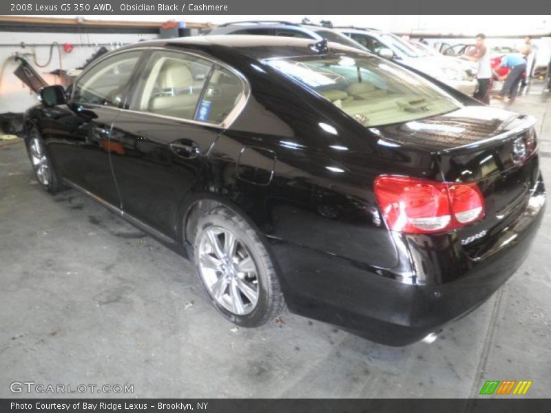 Obsidian Black / Cashmere 2008 Lexus GS 350 AWD