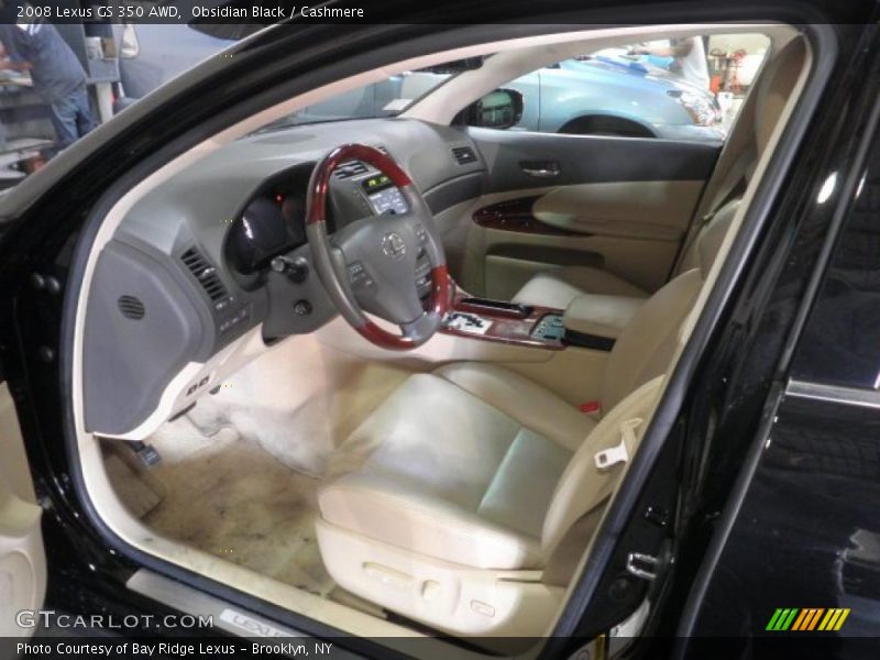 Obsidian Black / Cashmere 2008 Lexus GS 350 AWD