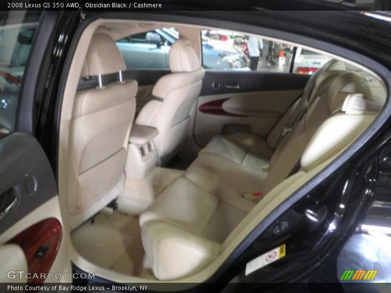 Obsidian Black / Cashmere 2008 Lexus GS 350 AWD