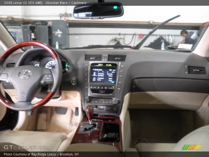 Obsidian Black / Cashmere 2008 Lexus GS 350 AWD