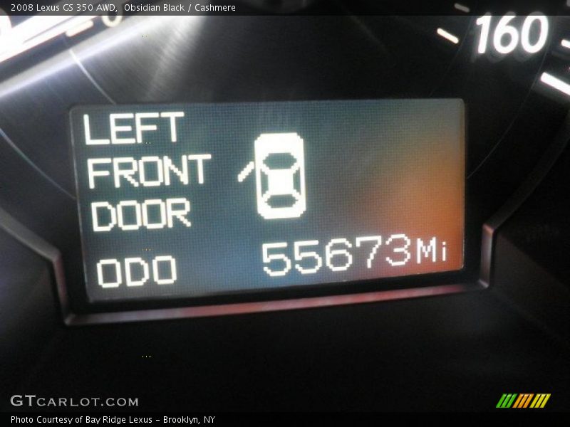 Obsidian Black / Cashmere 2008 Lexus GS 350 AWD