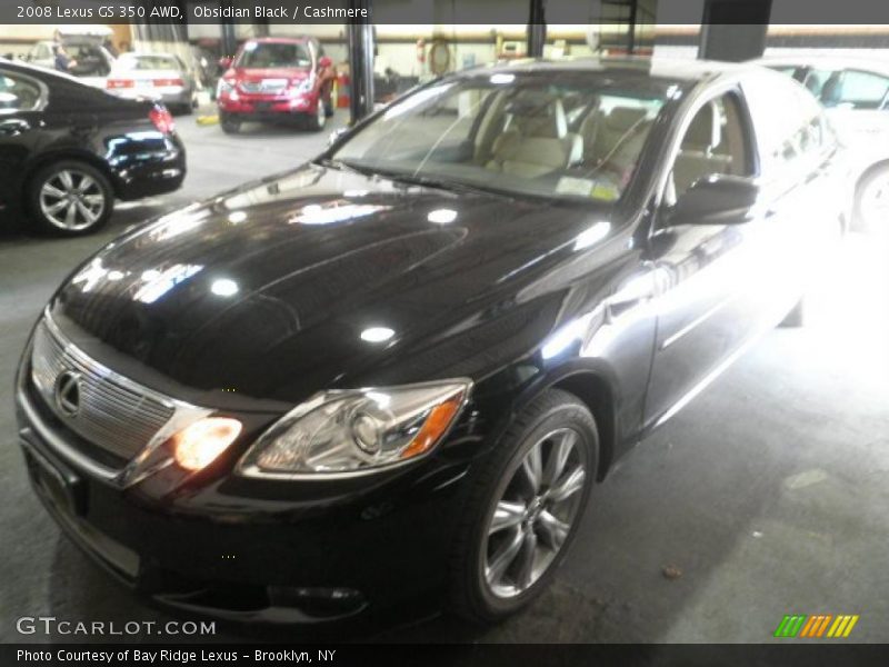 Obsidian Black / Cashmere 2008 Lexus GS 350 AWD
