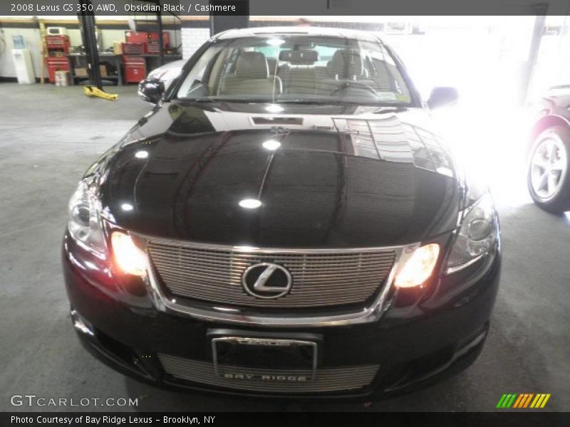 Obsidian Black / Cashmere 2008 Lexus GS 350 AWD
