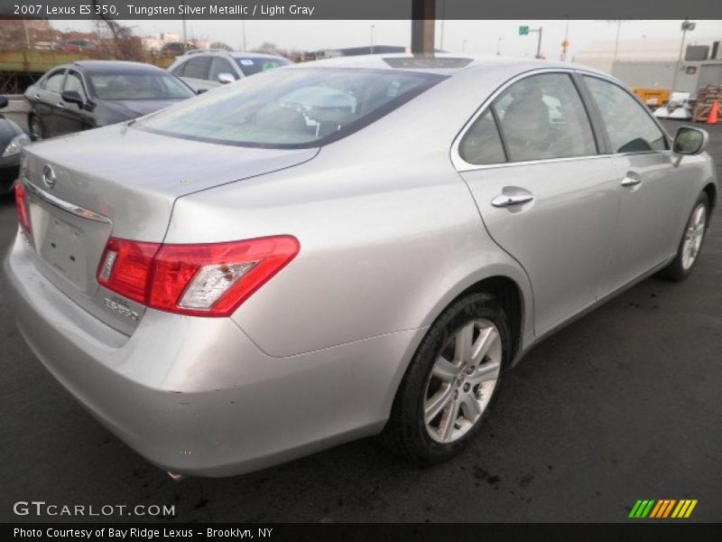 Tungsten Silver Metallic / Light Gray 2007 Lexus ES 350