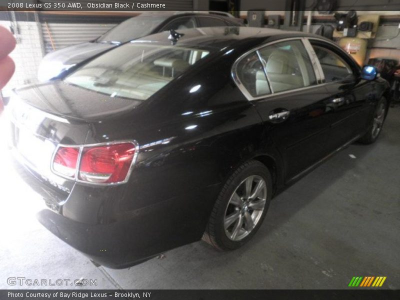 Obsidian Black / Cashmere 2008 Lexus GS 350 AWD
