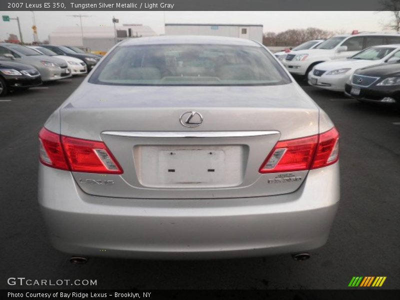 Tungsten Silver Metallic / Light Gray 2007 Lexus ES 350