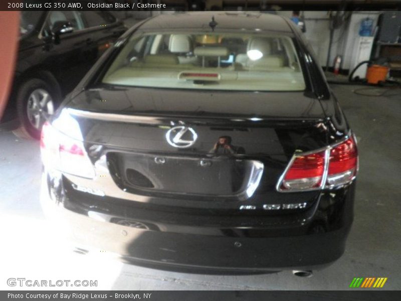 Obsidian Black / Cashmere 2008 Lexus GS 350 AWD