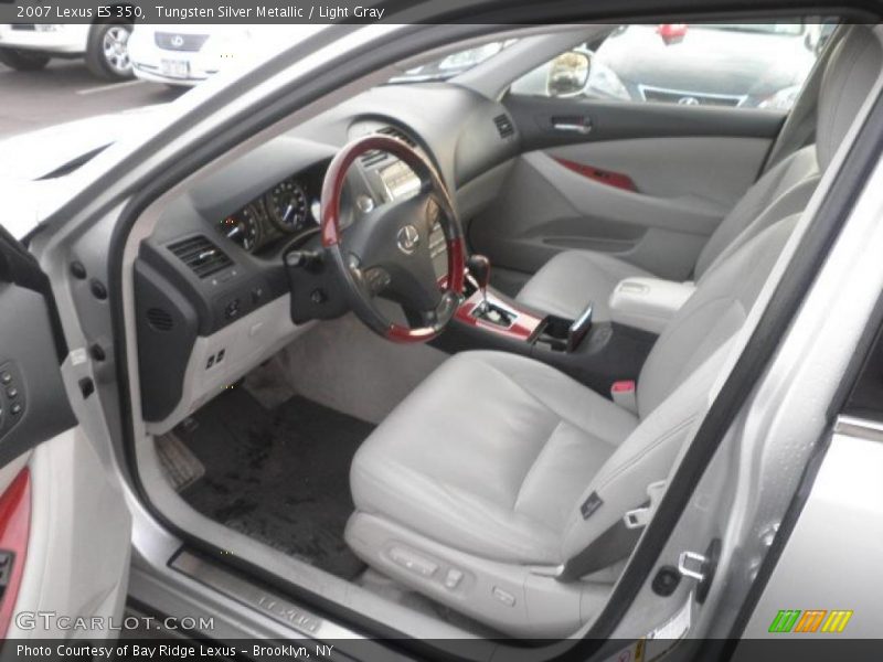 Tungsten Silver Metallic / Light Gray 2007 Lexus ES 350
