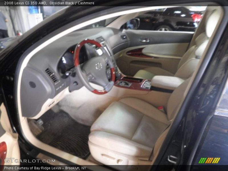 Obsidian Black / Cashmere 2008 Lexus GS 350 AWD
