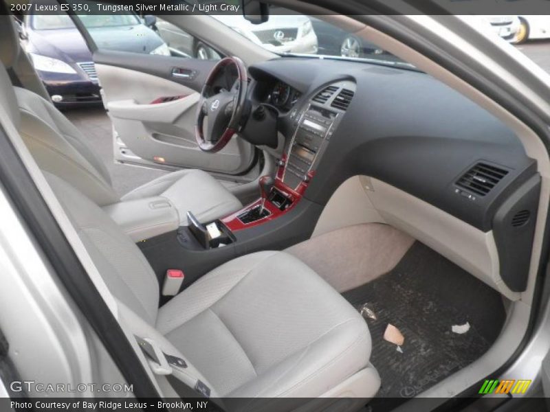 Tungsten Silver Metallic / Light Gray 2007 Lexus ES 350
