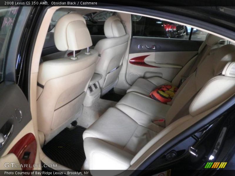 Obsidian Black / Cashmere 2008 Lexus GS 350 AWD