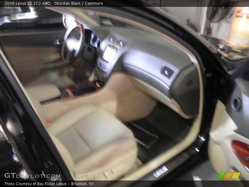 Obsidian Black / Cashmere 2008 Lexus GS 350 AWD