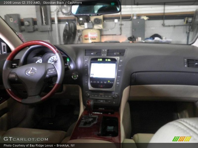 Obsidian Black / Cashmere 2008 Lexus GS 350 AWD