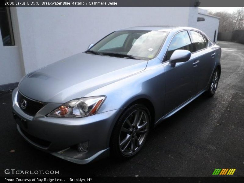 Breakwater Blue Metallic / Cashmere Beige 2008 Lexus IS 350