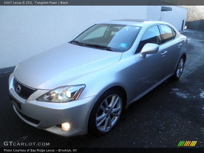 Tungsten Pearl / Black 2007 Lexus IS 250