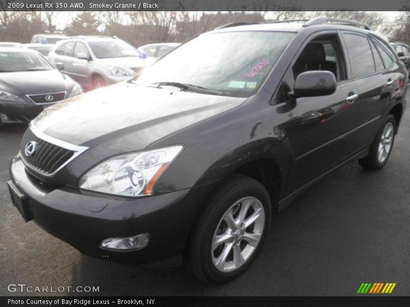 Smokey Granite / Black 2009 Lexus RX 350 AWD