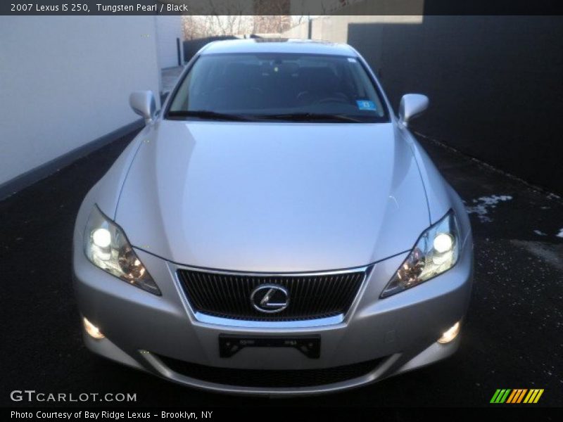Tungsten Pearl / Black 2007 Lexus IS 250