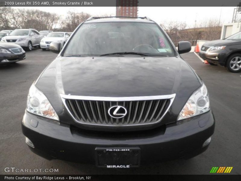 Smokey Granite / Black 2009 Lexus RX 350 AWD