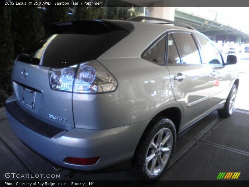 Bamboo Pearl / Parchment 2009 Lexus RX 350 AWD