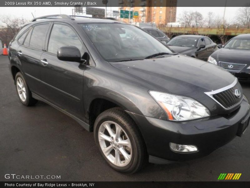 Smokey Granite / Black 2009 Lexus RX 350 AWD
