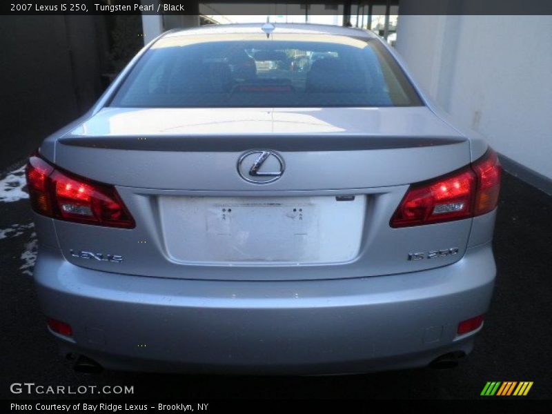 Tungsten Pearl / Black 2007 Lexus IS 250