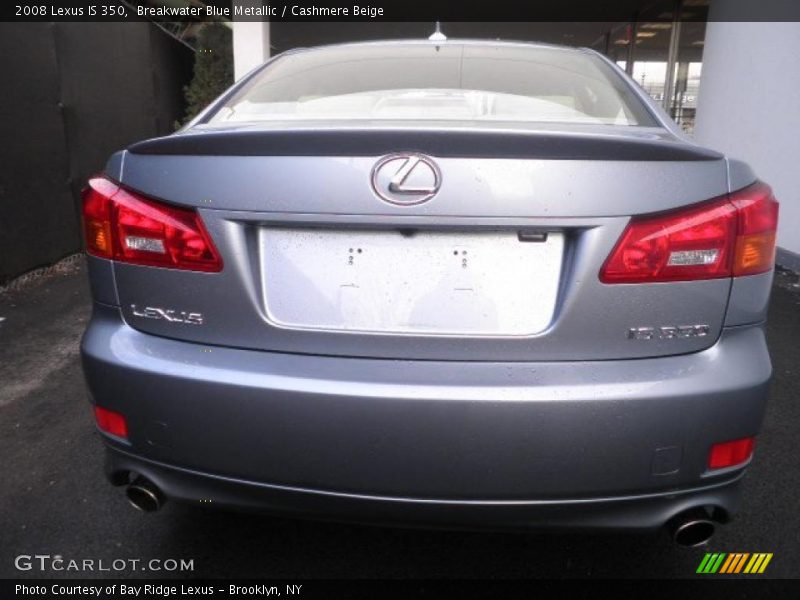 Breakwater Blue Metallic / Cashmere Beige 2008 Lexus IS 350