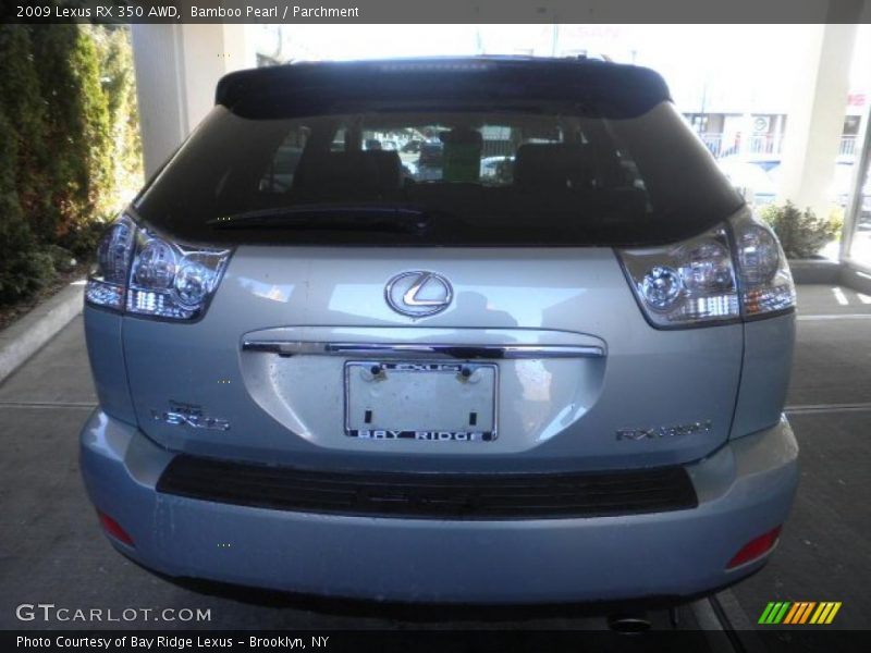 Bamboo Pearl / Parchment 2009 Lexus RX 350 AWD