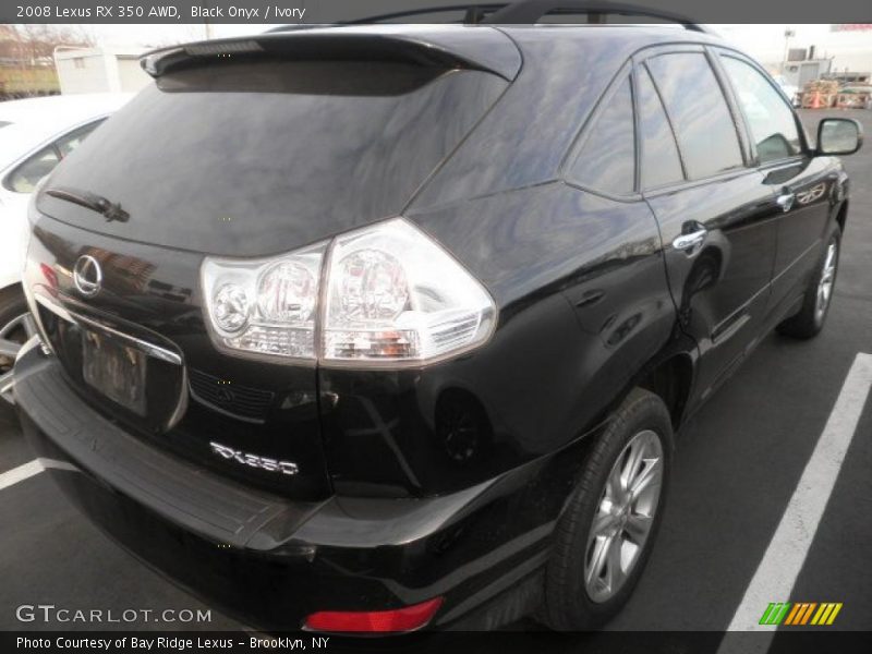 Black Onyx / Ivory 2008 Lexus RX 350 AWD
