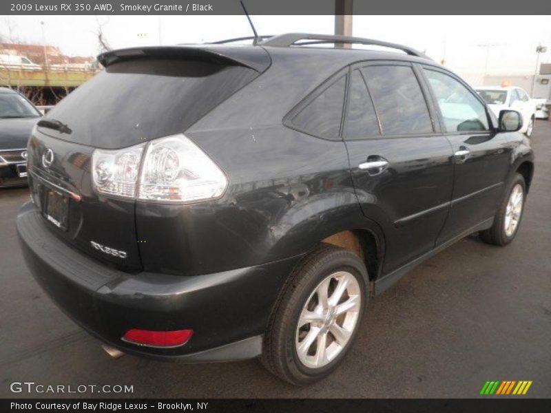 Smokey Granite / Black 2009 Lexus RX 350 AWD