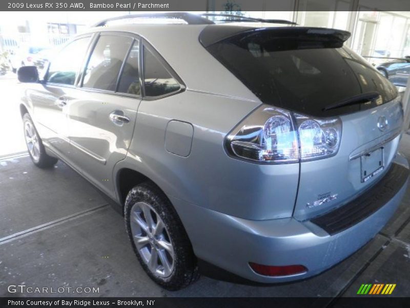 Bamboo Pearl / Parchment 2009 Lexus RX 350 AWD