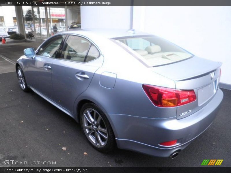 Breakwater Blue Metallic / Cashmere Beige 2008 Lexus IS 350