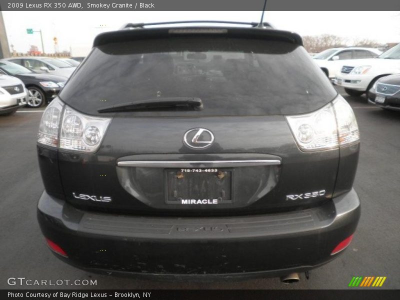 Smokey Granite / Black 2009 Lexus RX 350 AWD