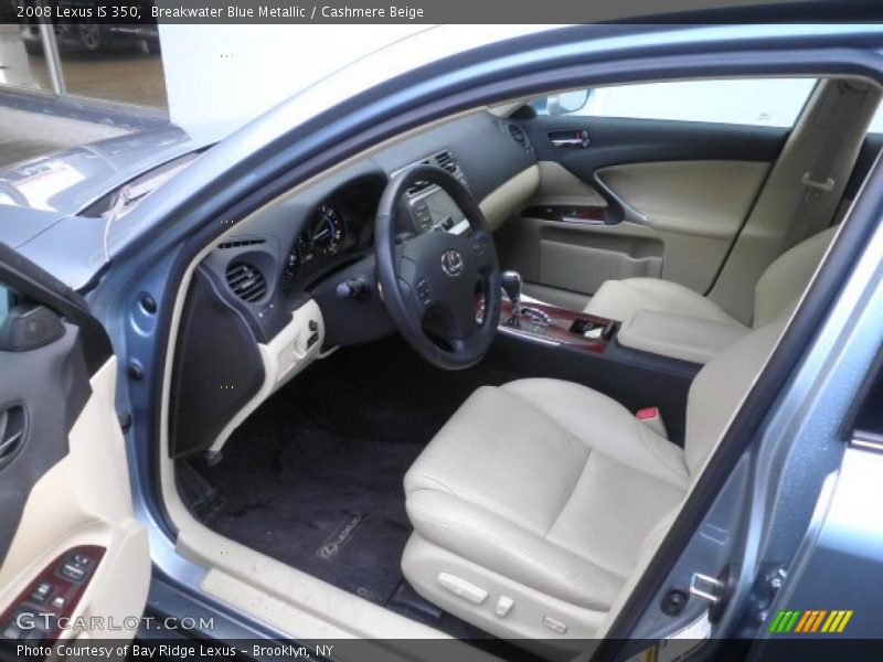  2008 IS 350 Cashmere Beige Interior