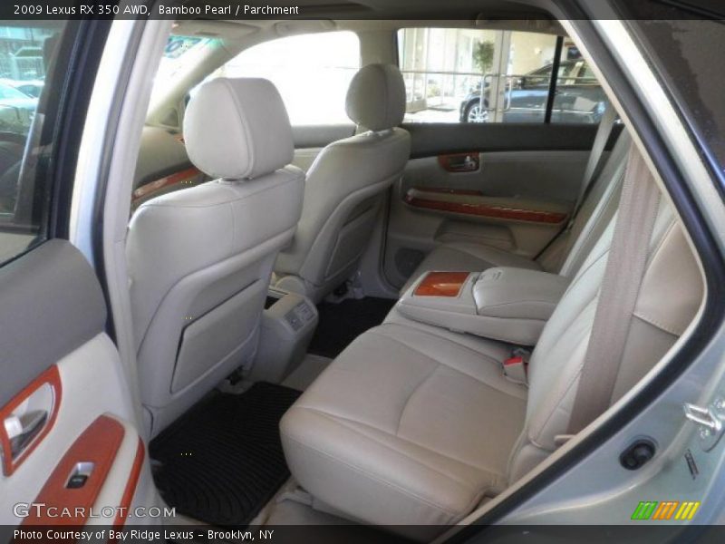 Bamboo Pearl / Parchment 2009 Lexus RX 350 AWD