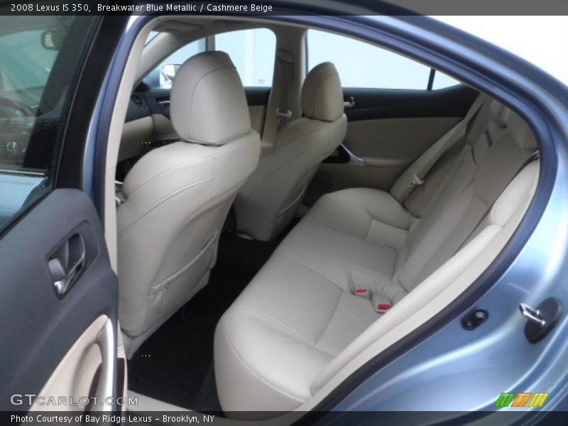  2008 IS 350 Cashmere Beige Interior