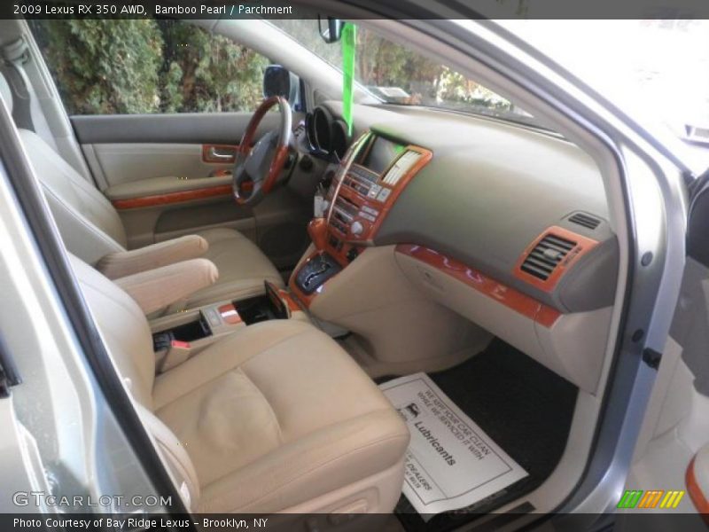 Bamboo Pearl / Parchment 2009 Lexus RX 350 AWD