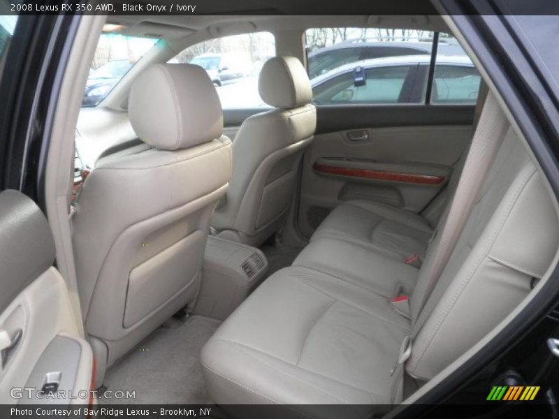 Black Onyx / Ivory 2008 Lexus RX 350 AWD