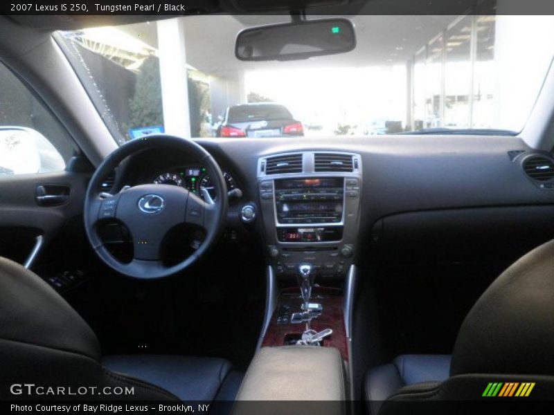 Tungsten Pearl / Black 2007 Lexus IS 250