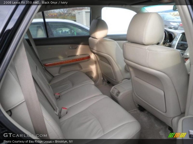 Black Onyx / Ivory 2008 Lexus RX 350 AWD