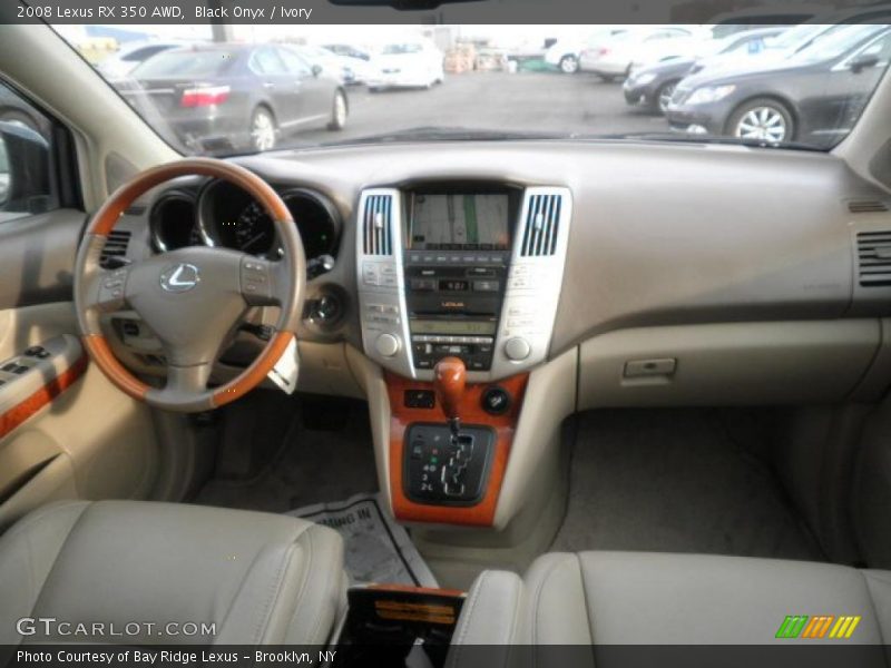 Black Onyx / Ivory 2008 Lexus RX 350 AWD