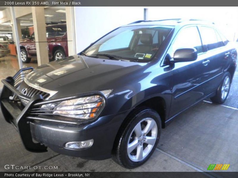 Flint Mica / Black 2008 Lexus RX 350 AWD
