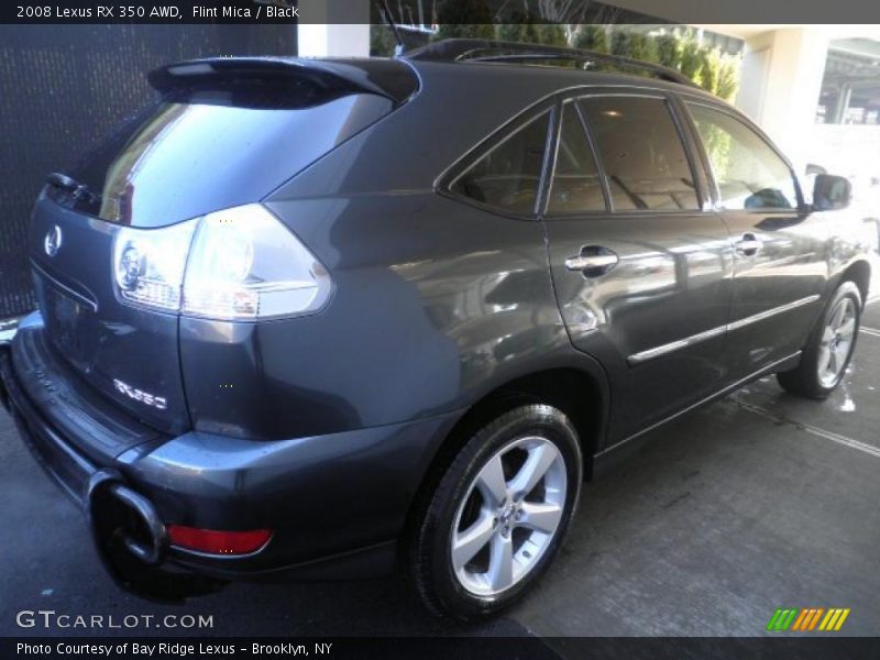 Flint Mica / Black 2008 Lexus RX 350 AWD