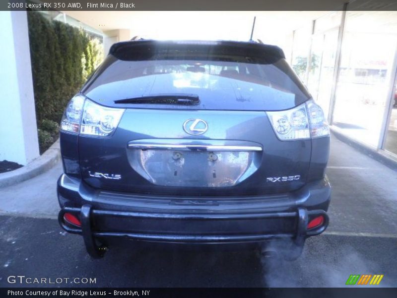 Flint Mica / Black 2008 Lexus RX 350 AWD