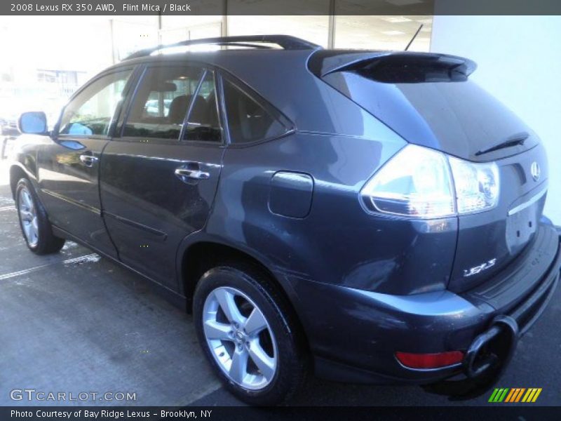 Flint Mica / Black 2008 Lexus RX 350 AWD
