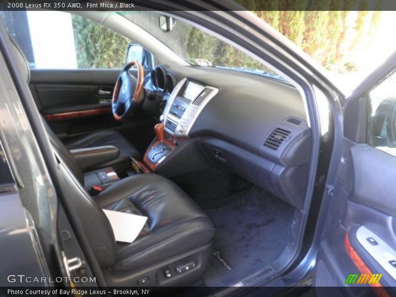 Flint Mica / Black 2008 Lexus RX 350 AWD