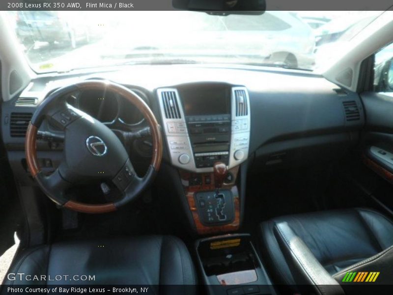 Flint Mica / Black 2008 Lexus RX 350 AWD