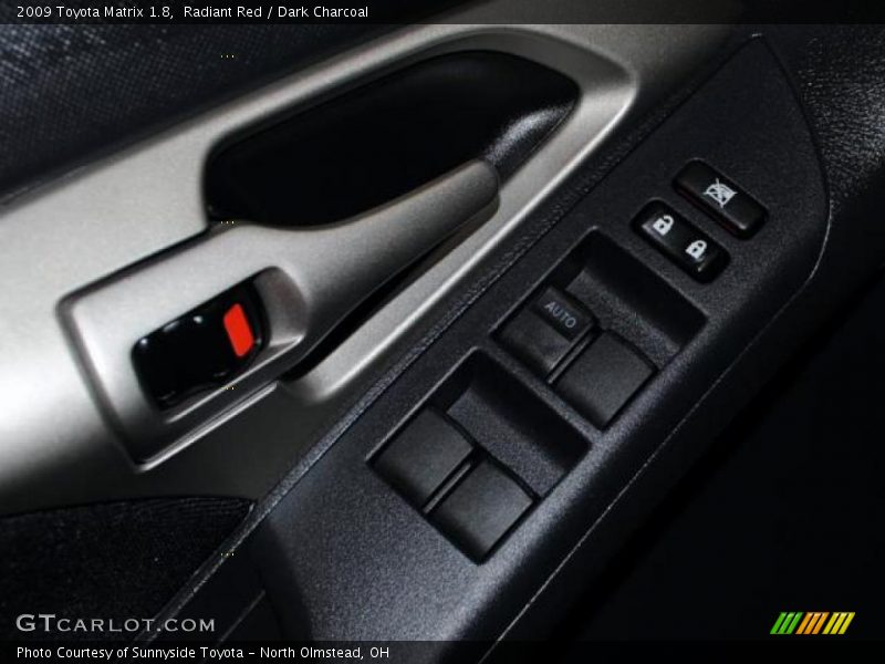 Radiant Red / Dark Charcoal 2009 Toyota Matrix 1.8