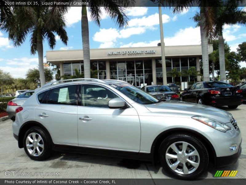 Liquid Platinum / Graphite 2008 Infiniti EX 35